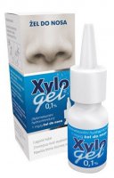 Xylogel, 0,1% xylometazolin, żel do nosa, 10 g