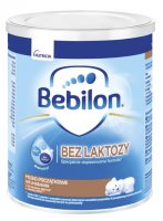 Bebilon bez laktozy, mleko początkowe, proszek, 400 g