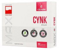 Colfarm, Max Cynk, 30 tabletek