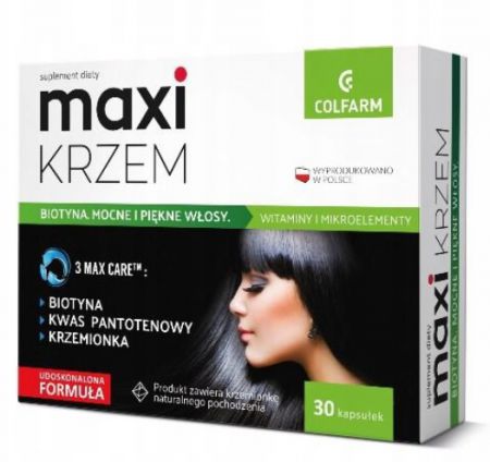 Colfarm Maxi Krzem 30 kapsułek
