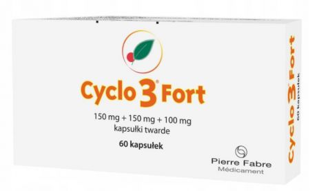 Cyclo 3 Fort 150mg, żylaki hemoroidy, 60 kapsułek