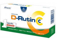 D-Rutin CC, witamina D, witamina C, rutyna, cynk,  60 kapsułek