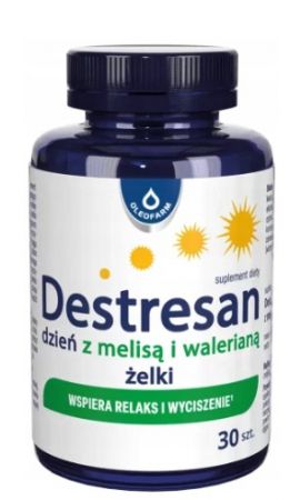 Destresan dzień z melisą i walerianą, 30 żelek