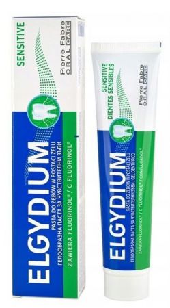 Elgydium sensitive ochrona wrażliwych zębów, pasta do zębów w postaci żelu, 75 ml