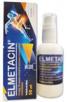 Elmetacin 10mg/g, roztwór, aerozol na skórę, 50ml