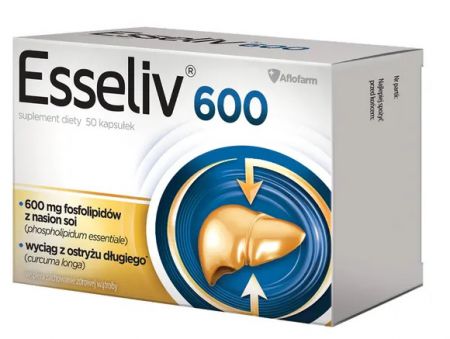 Esseliv 600,  50 kapsułek
