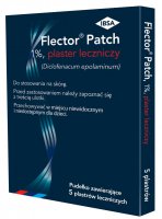 Flector Patch 1%, plaster leczniczy, 5 sztuk