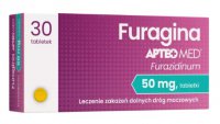Furagina Apteo Med, 50 mg, 30 tabletek
