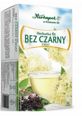 Herbatka Fix Bez Czarny, 20saszetek