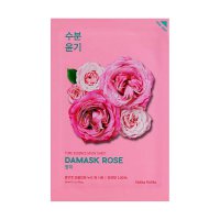 Holika Holika Pure Essence Mask Sheet Damask Rose, maska do twarzy na płachcie, 1 sztuka.