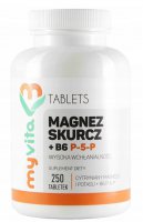 MyVita Magnez Skurcz B6 P-5-P, 250 tabletek