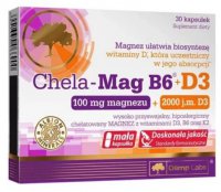 Olimp Chela-Mag B6+D3 kaps. 30 kaps.