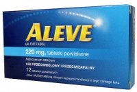 Aleve 220mg naproxenum, 12 tabletek InPharm