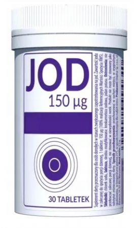 Jod 150 µg 30 tabletek