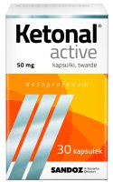 Ketonal Active 50 mg, 30 kapsułek