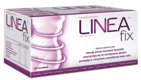 Linea fix, herbatka ziołowa, 20 saszetek