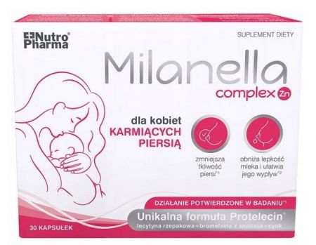 Milanella Complex Zn, 30 kapsułek
