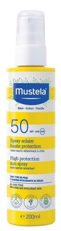 Mustela Spray przeciwsłoneczny SPF50, 200ml
