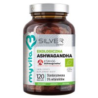 MyVita Silver Ashwagandha BIO 200 mg 120 kapsułek