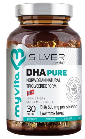 MyVita silver DHA pure 30 kapsułek