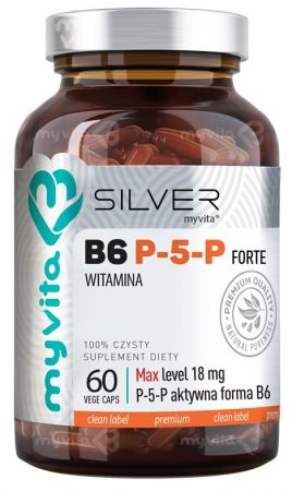 MyVita Silver Witamina B6 P-5-P Forte 60 kapsułek