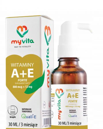 MyVita Witamina A+E forte krople 30 ml