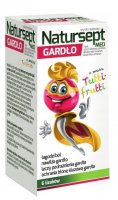 Natursept Med gardło, Lizak tutti-frutti, 6 sztuk