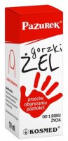 Pazurek, Gorzki żel, przeciw obgryzaniu paznokci, Kosmed, 10ml