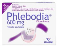 Phlebodia 600mg, diosmina, 30 tabletek