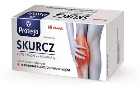 Protego Skurcz, potas, magnez, witamina b6 x 60 tabletek