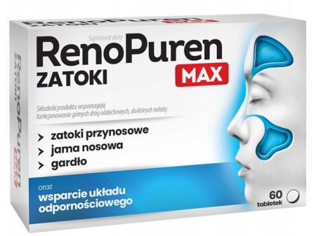 RenoPuren Zatoki max 60 tabletek
