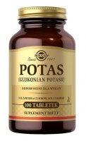 SOLGAR Potas 100 tabletek