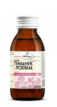 Syrop Tymianek i Podbiał - Herbapol 100ml