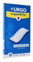 Urgo, Urgosterile, starylne opatrunki samoprzylepne, 10cm x 20cm, 10 sztuk