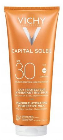 Vichy Capital Soleil, mleczko ochronne do ciała i twarzy, SPF30, 300 ml