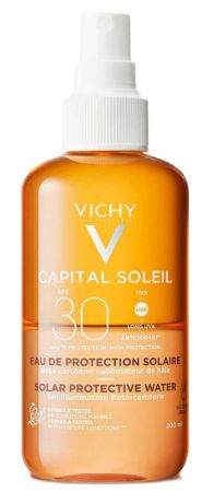 Vichy Capital Soleil, ochronna mgiełka przyspieszająca opalanie, SPF 30, 200 ml