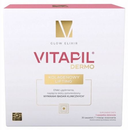 Vitapil, Dermo Kolagenowy Lifting, 30  saszetek